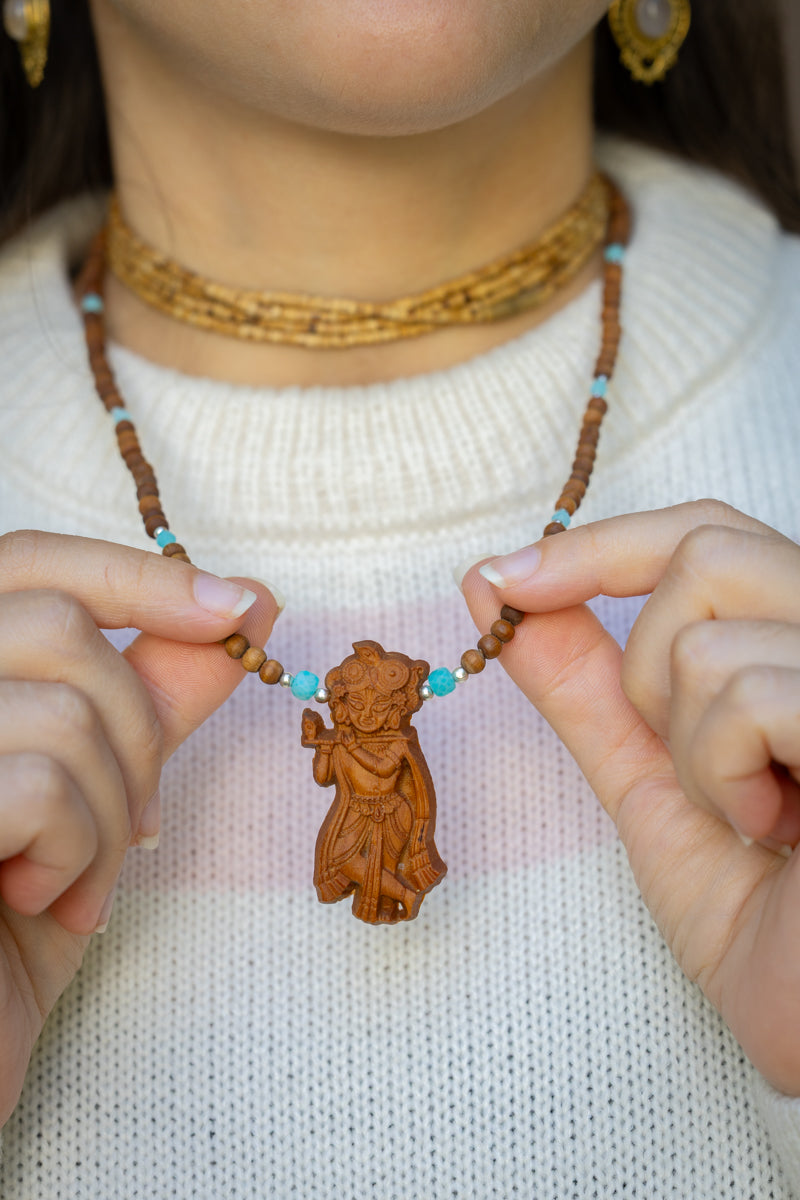 KRISHNA Tulsi Pendant