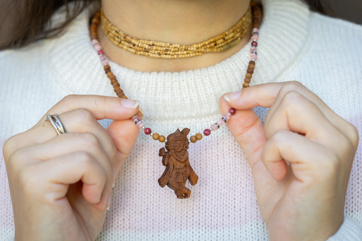 KRISHNA Tulsi Pendant
