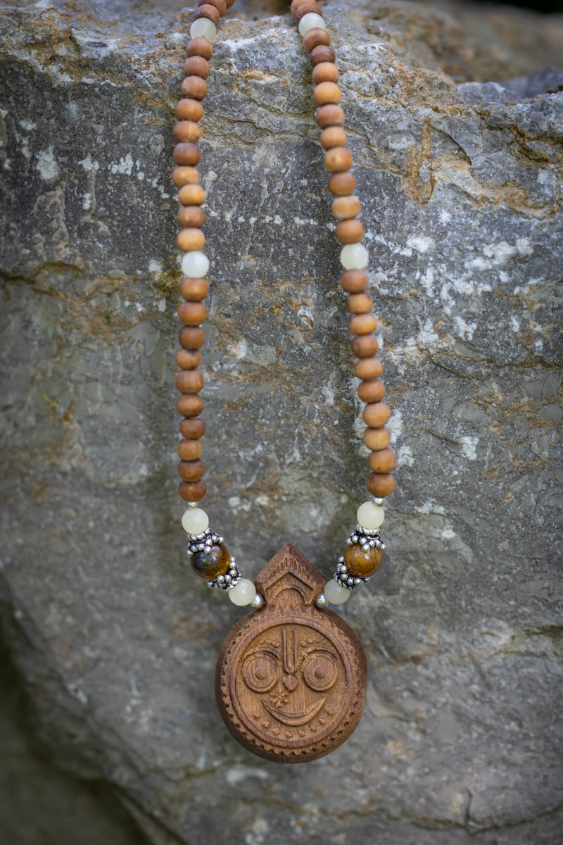 JAGANNATH Tulsi Round Pendant