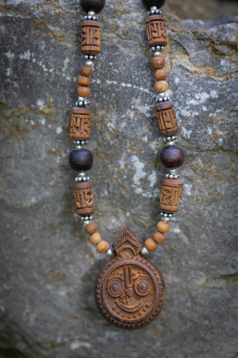 JAGANNATH Tulsi Round Pendant