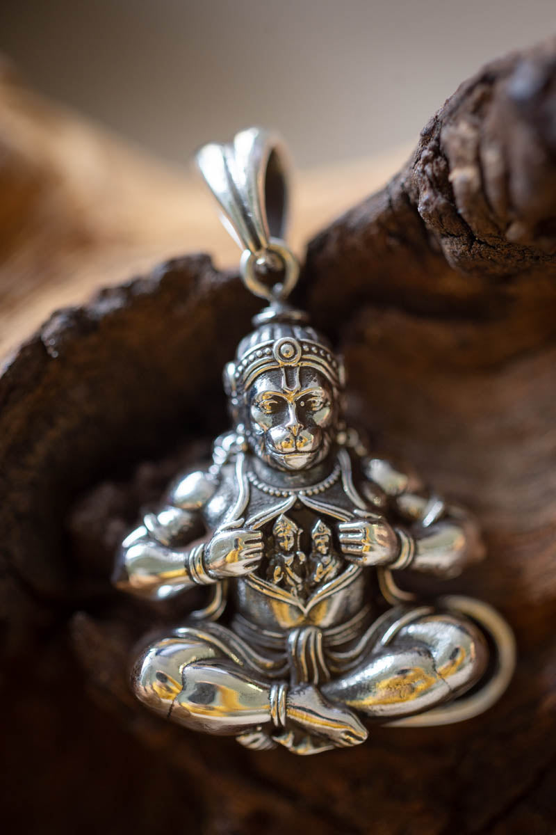 Hanuman Big - Sterling silver