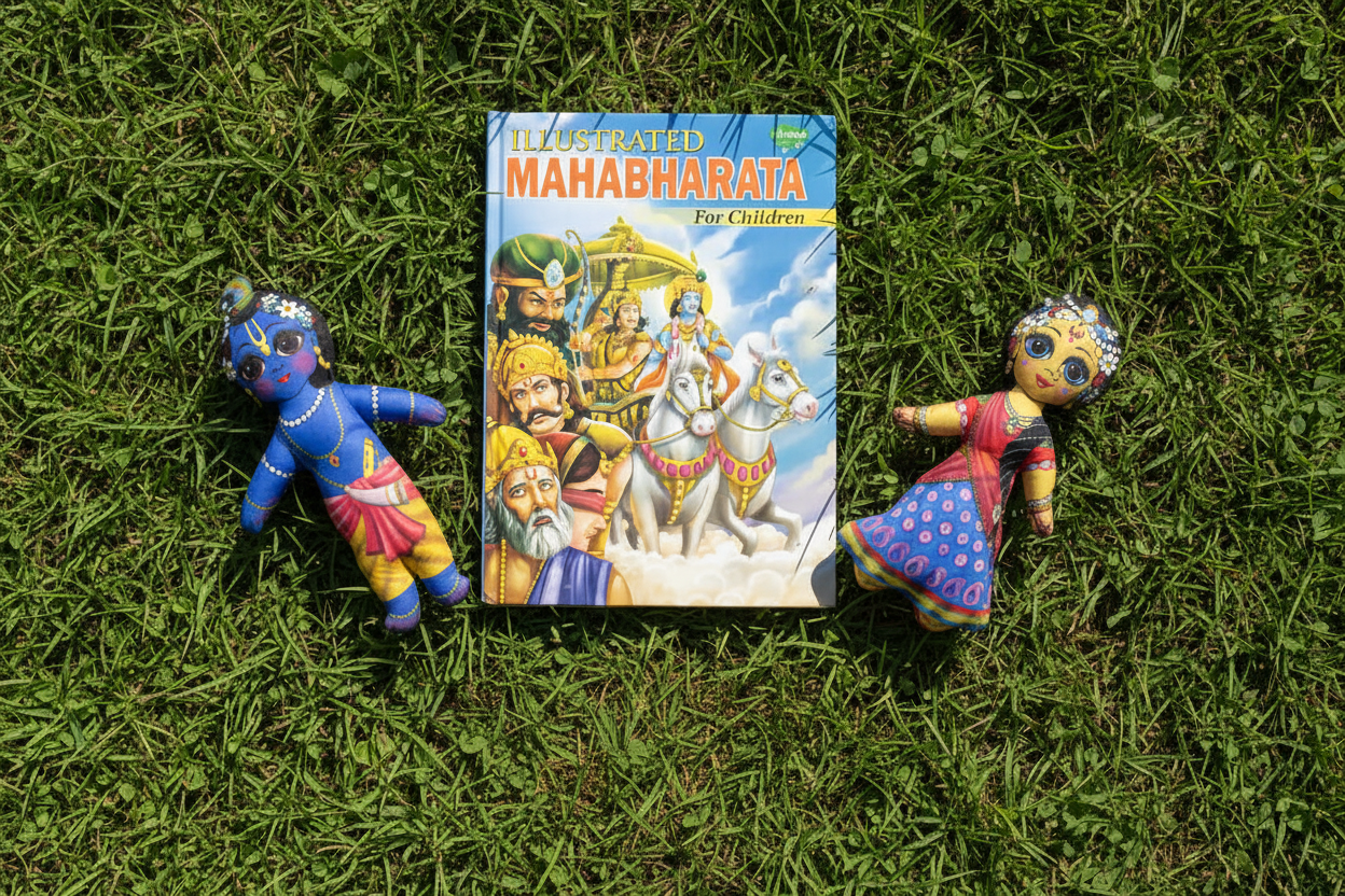 Children's Time With Krishna