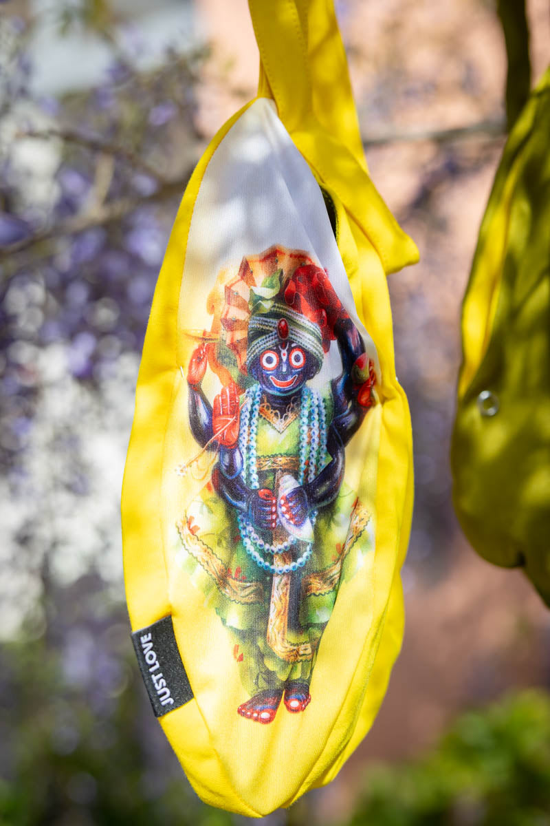 Mala Bag - Sri Vitthala Giridhari Parabrahman, yellow