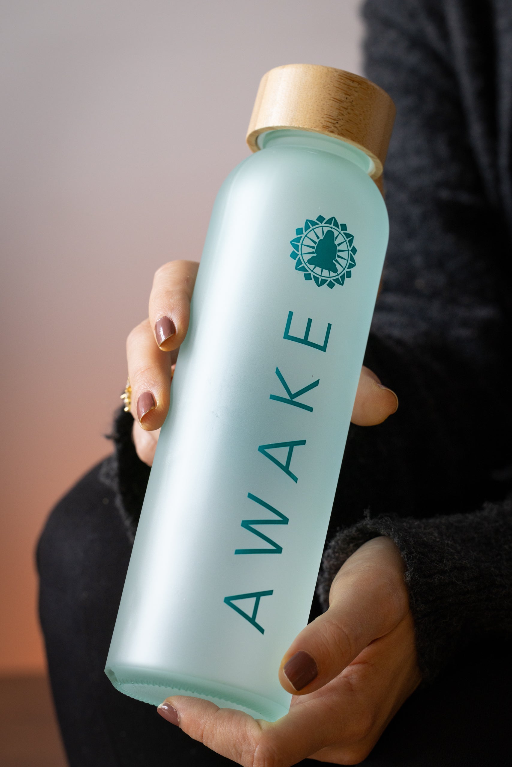 AWAKE Glass Water bottle