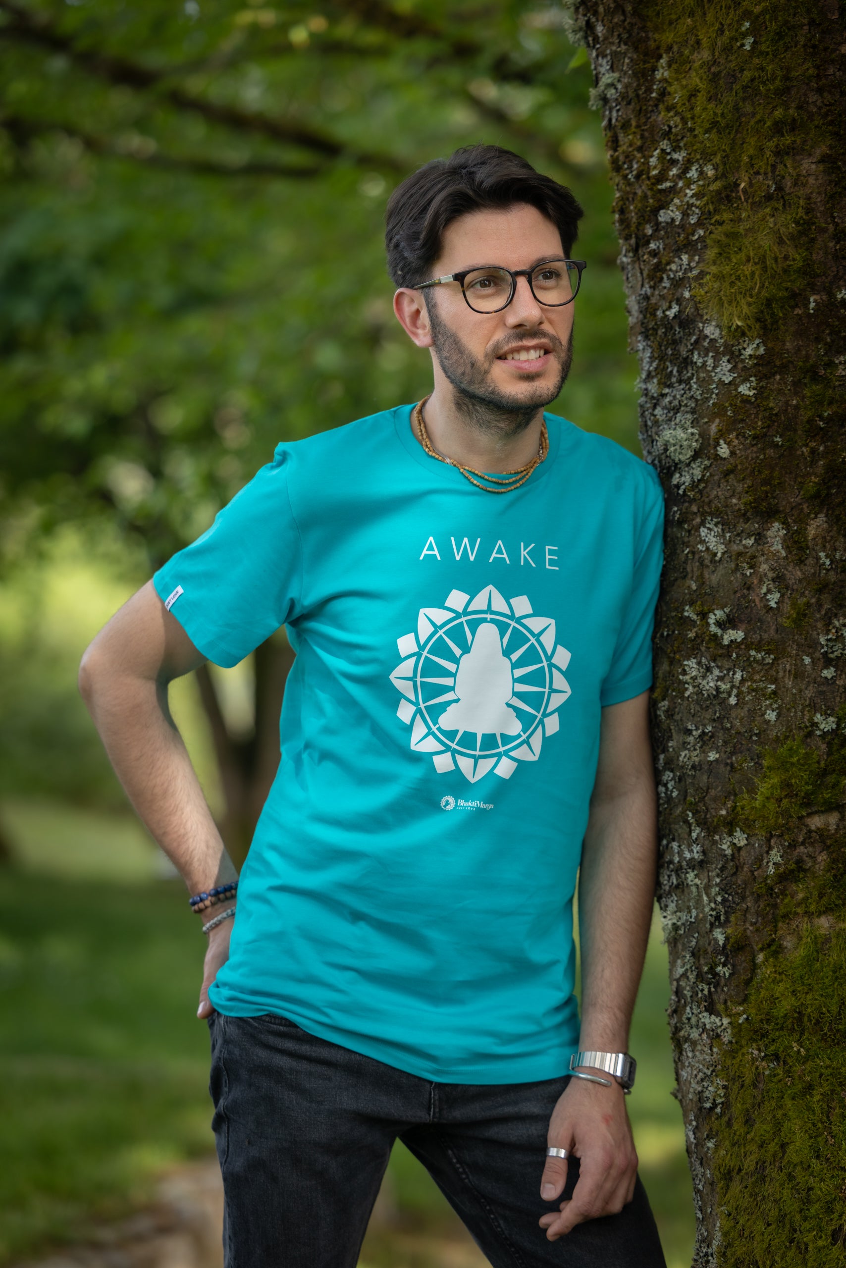 AWAKE T-shirt - Turquoise