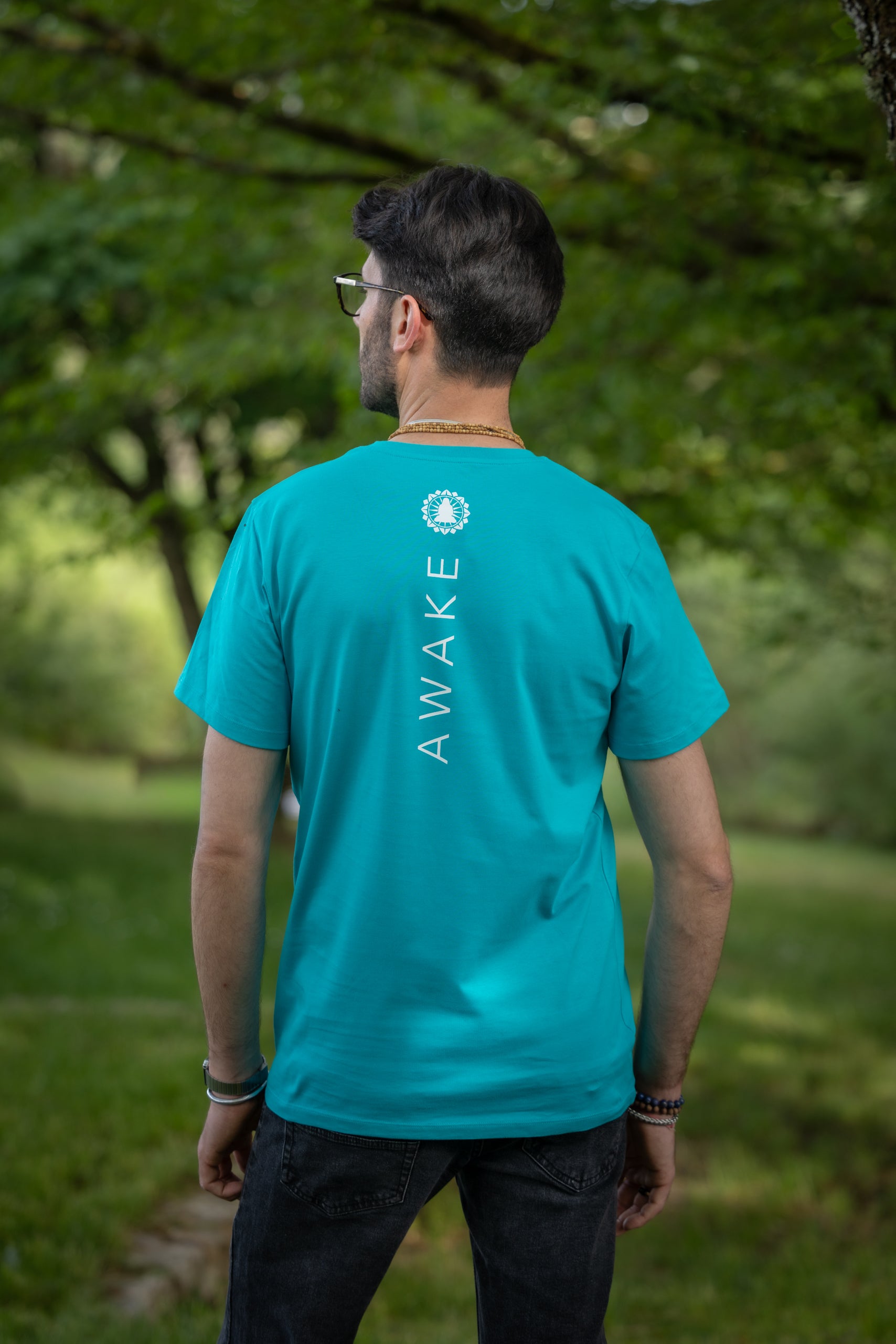AWAKE T-shirt - Turquoise