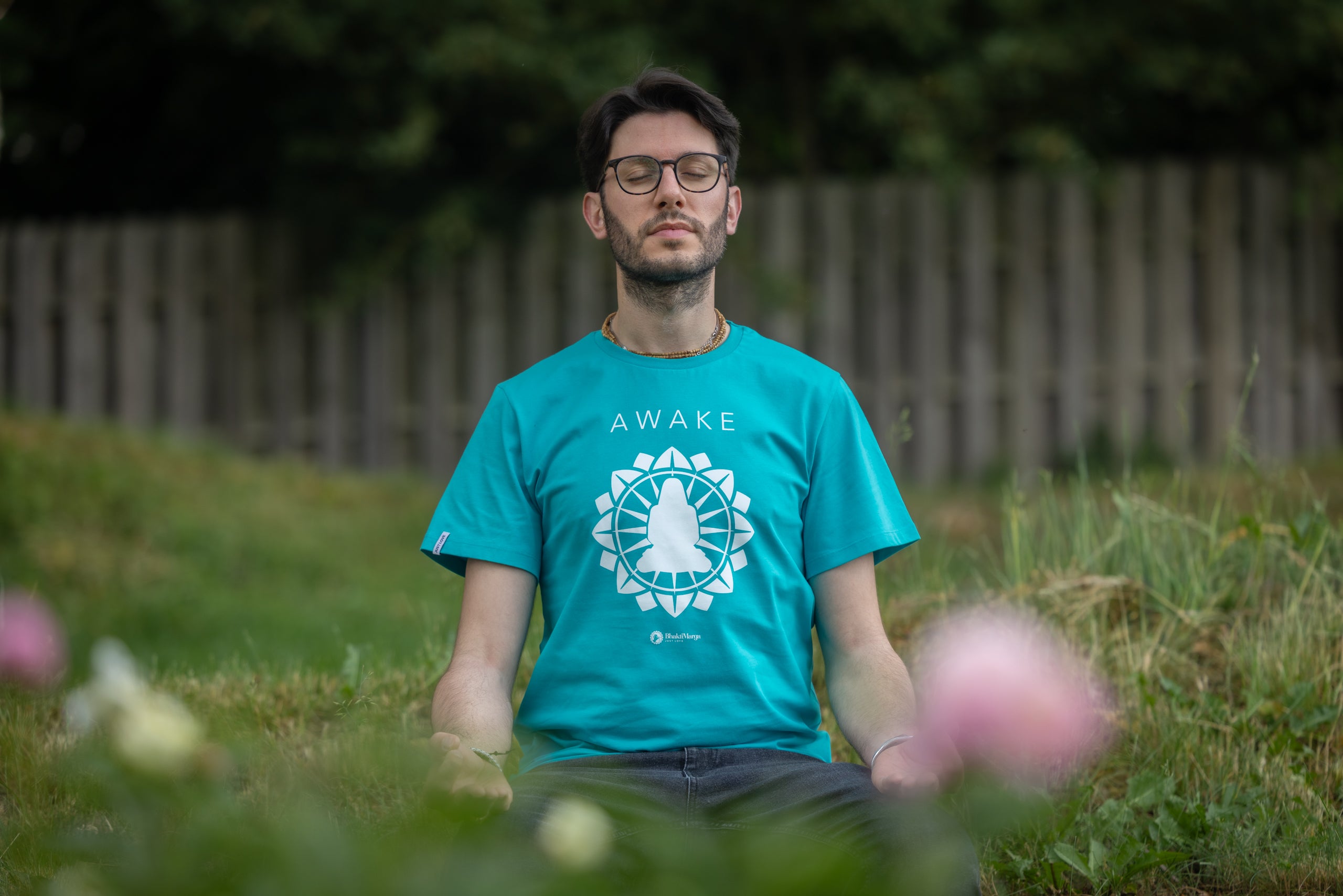 AWAKE T-shirt - Turquoise