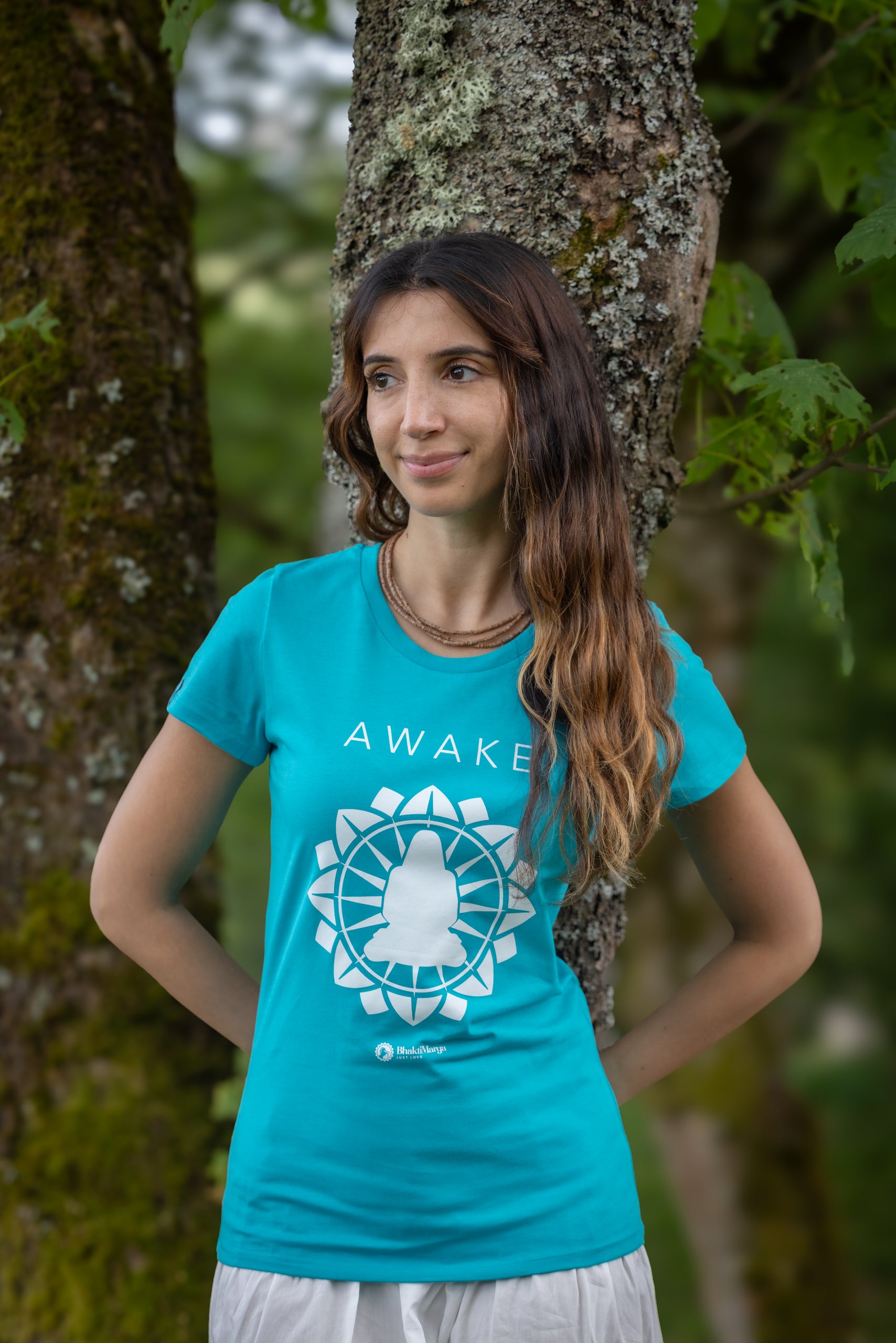 AWAKE T-shirt - Turquoise