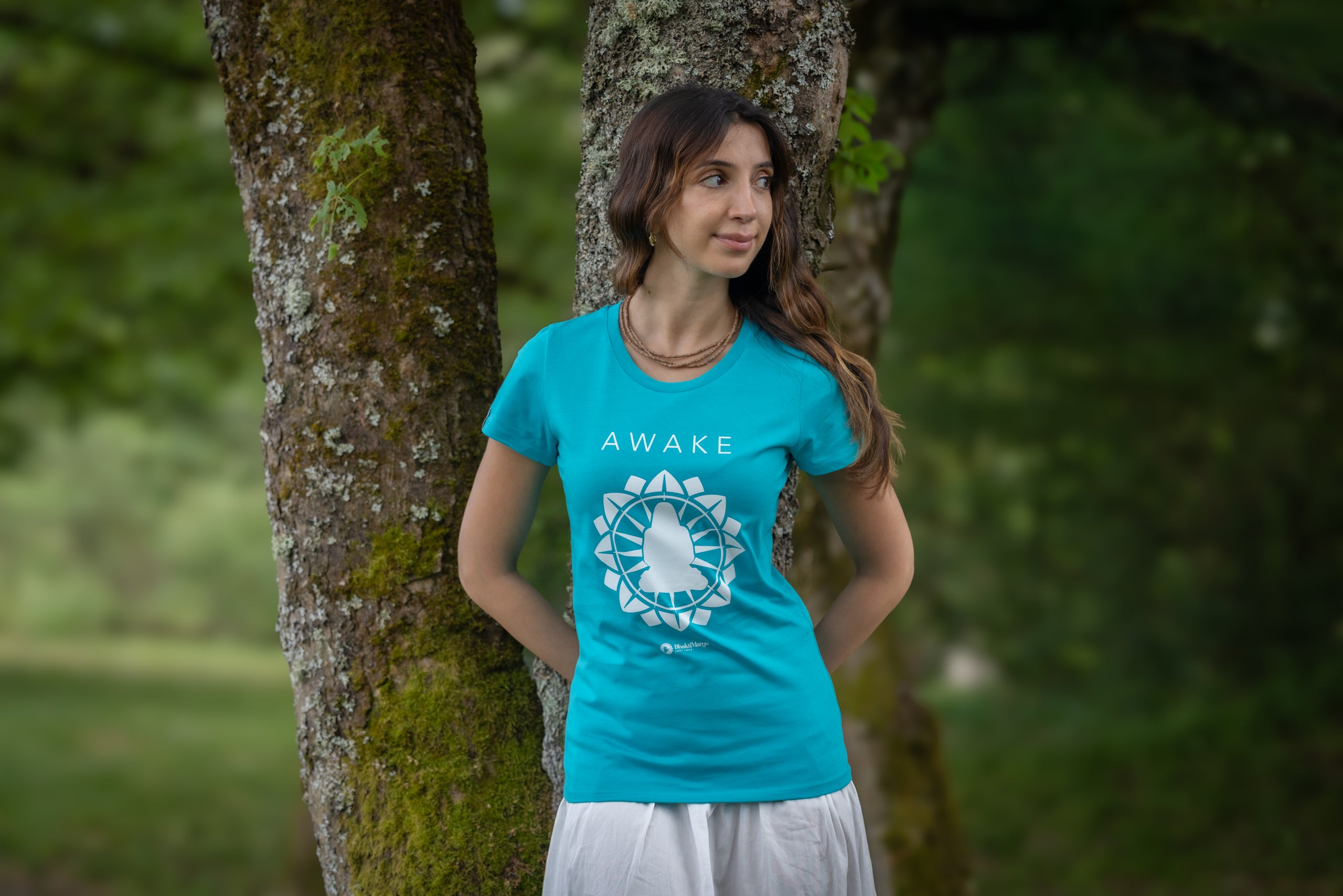 AWAKE T-shirt - Turquoise