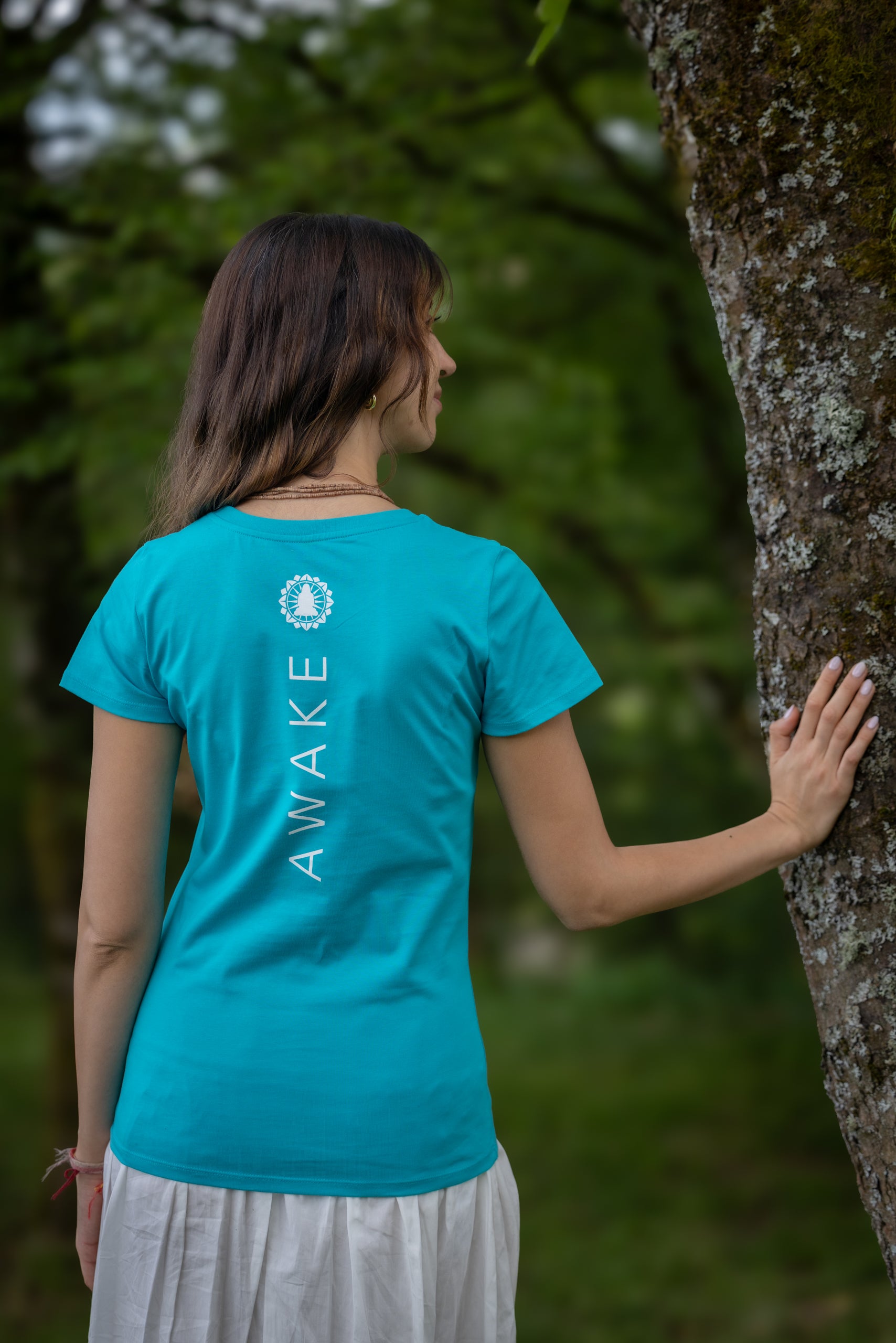 AWAKE T-shirt - Turquoise