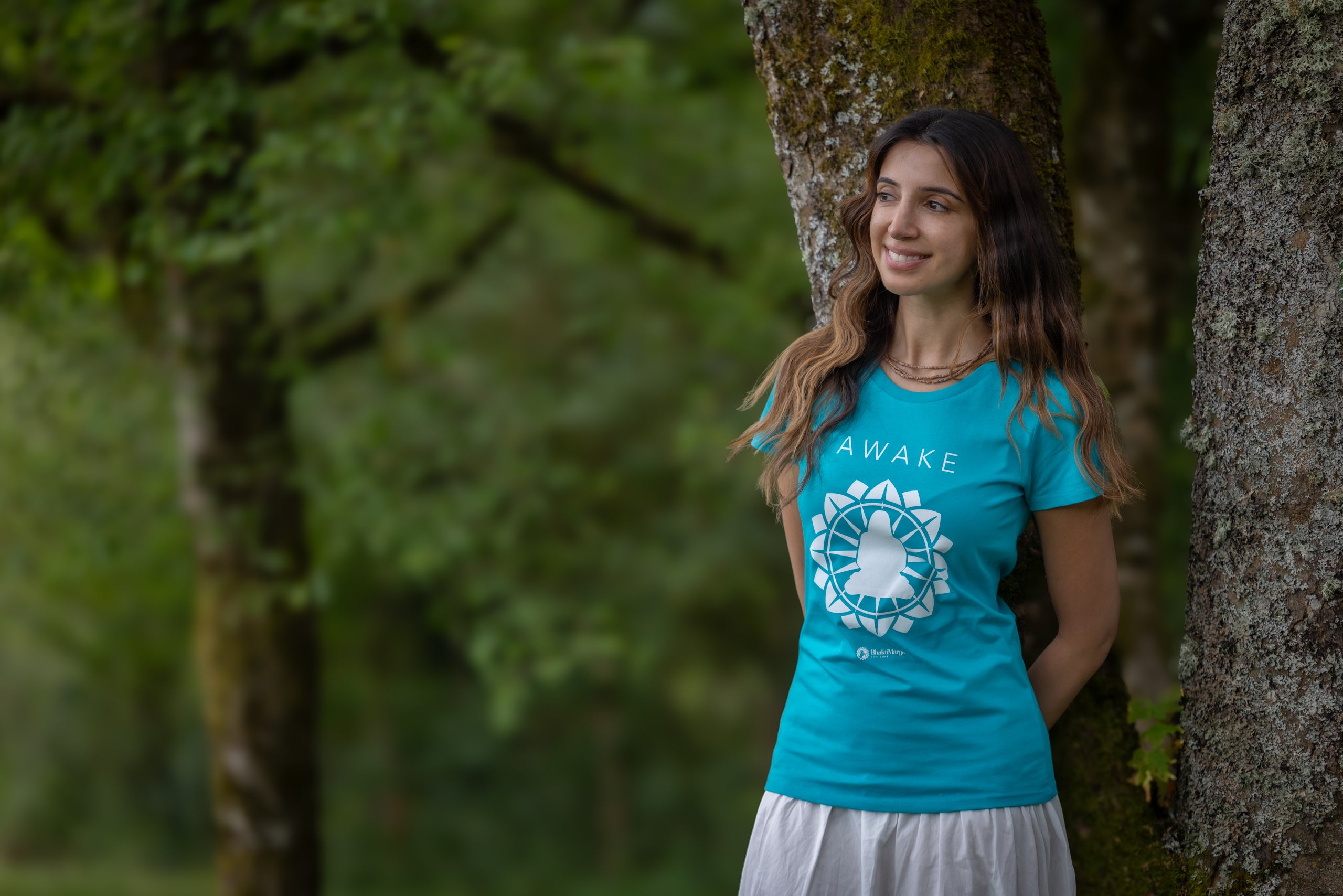 AWAKE T-shirt - Turquoise