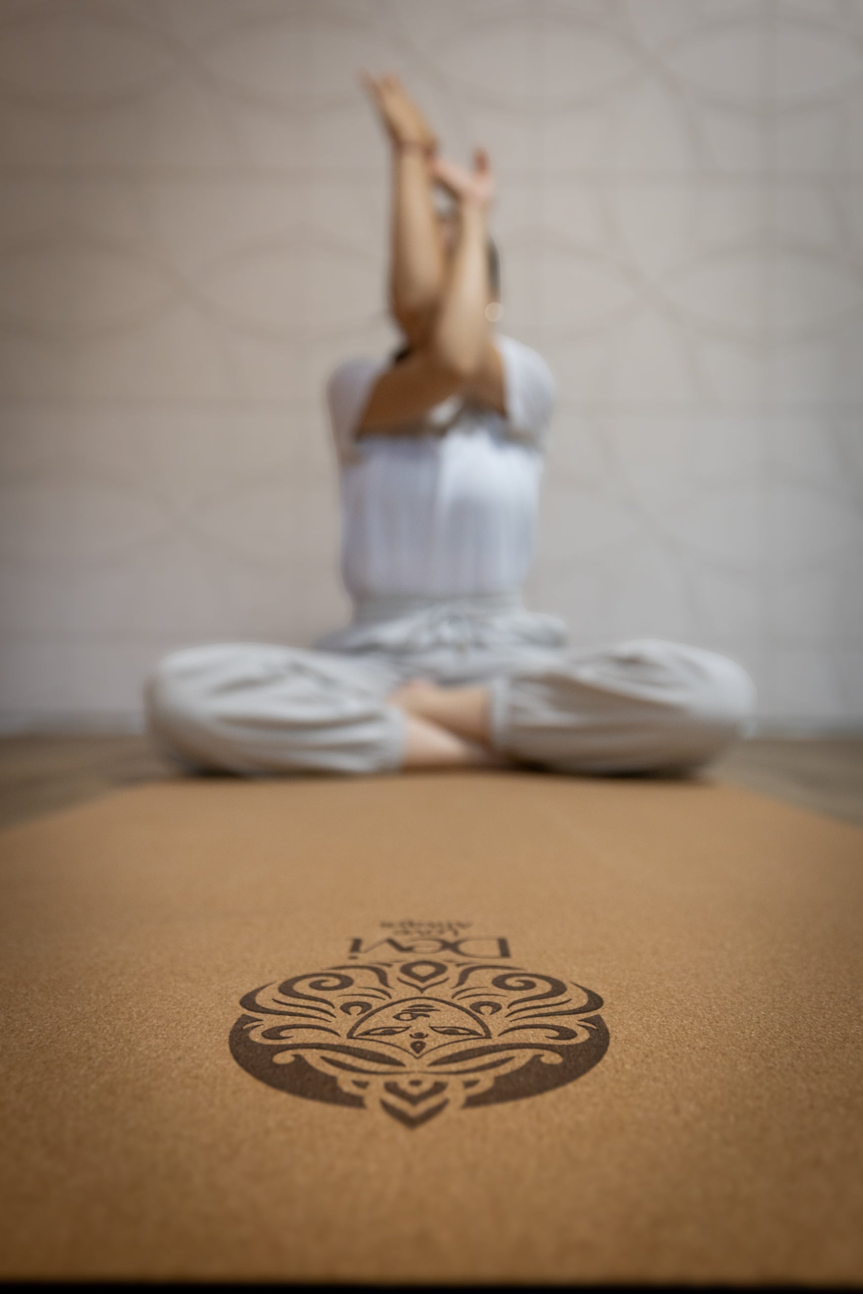 Tappetino Yoga, Sughero naturale con gomma