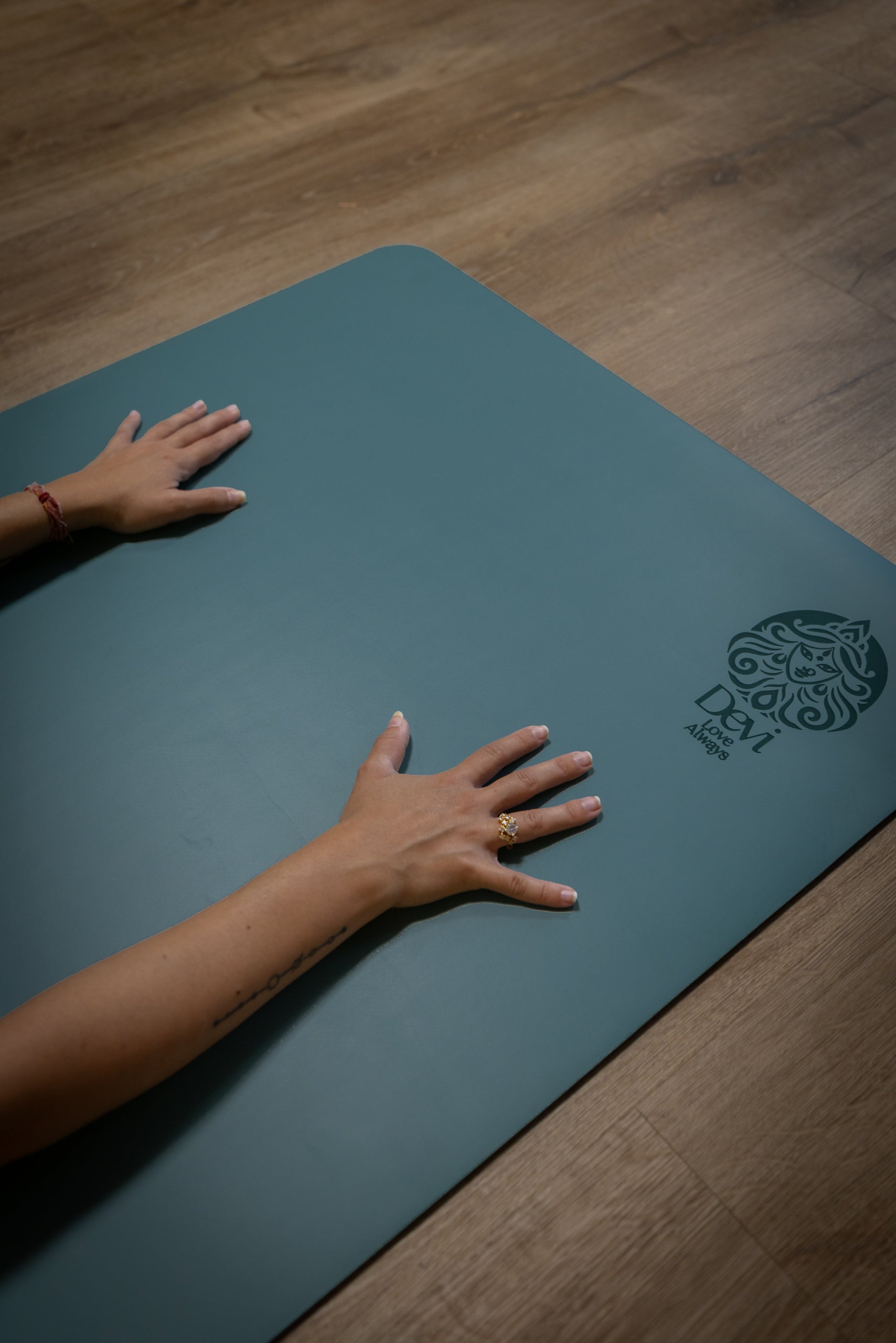 Tappetino yoga, PU con gomma naturale