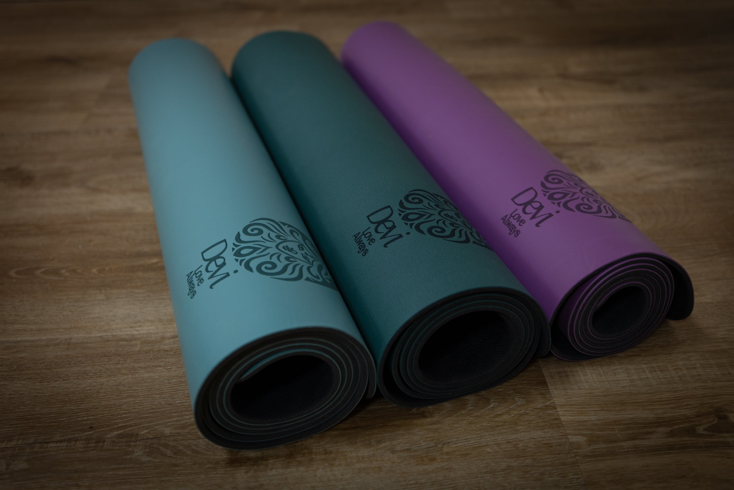 Tappetino yoga, PU con gomma naturale