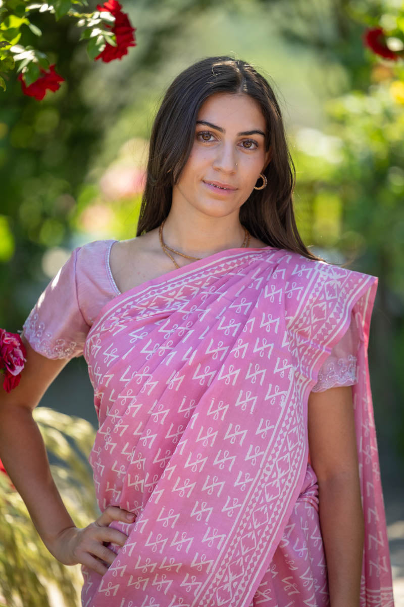 Malmal Cotton Saree