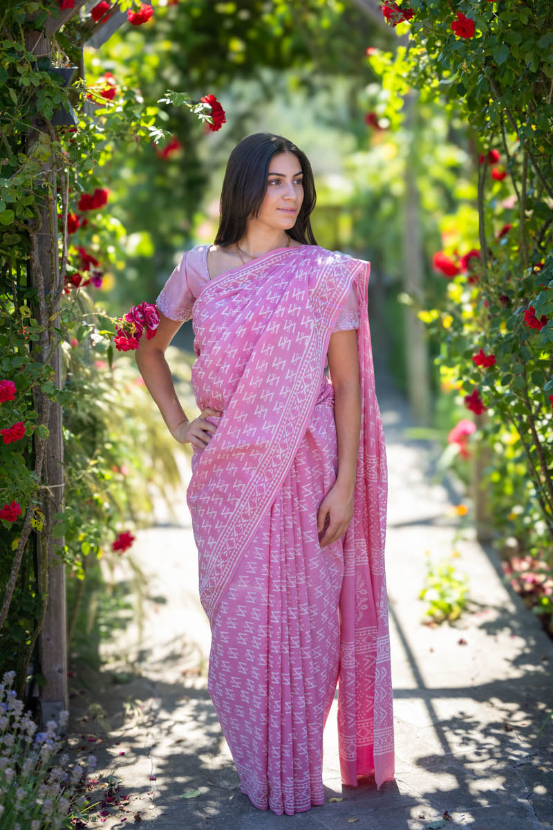 Malmal Cotton Saree
