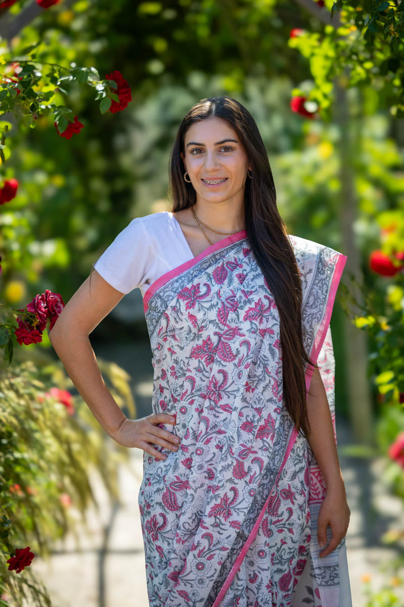 Malmal Cotton Saree