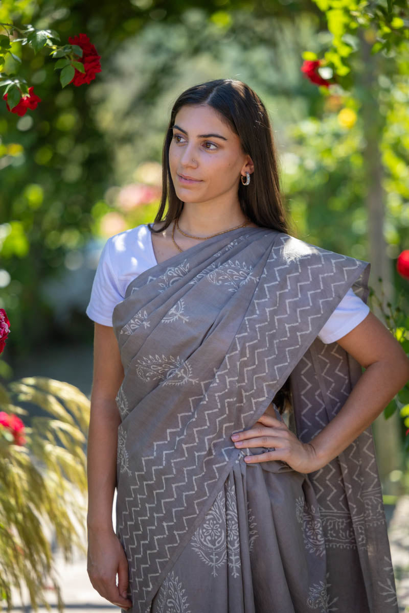 Malmal Cotton Saree