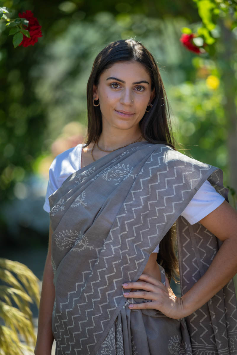 Malmal Cotton Saree