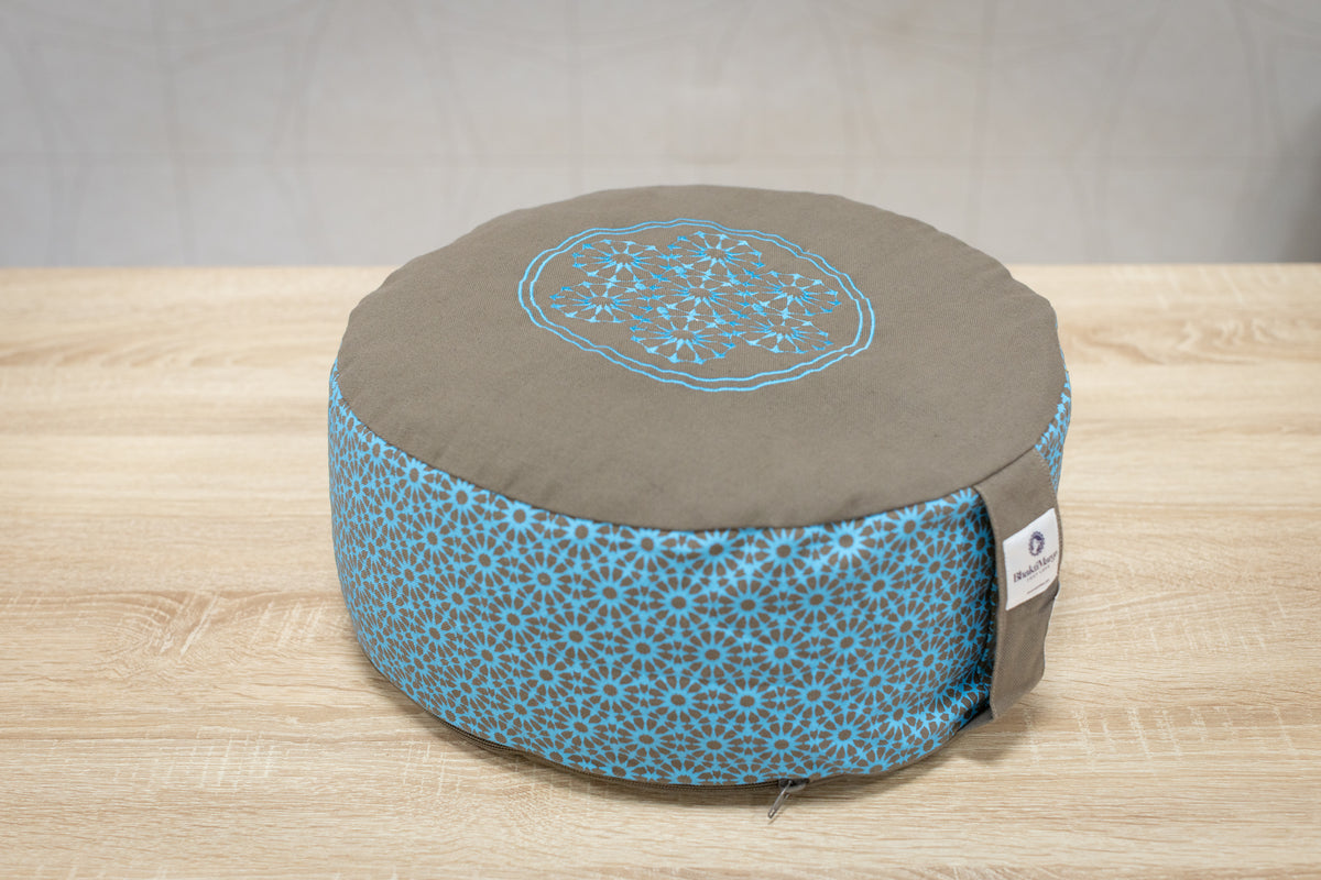 Meditation Cushion, Full-round, Silver Sage