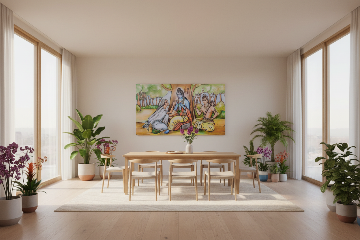 LORD RAMA and SHABARI