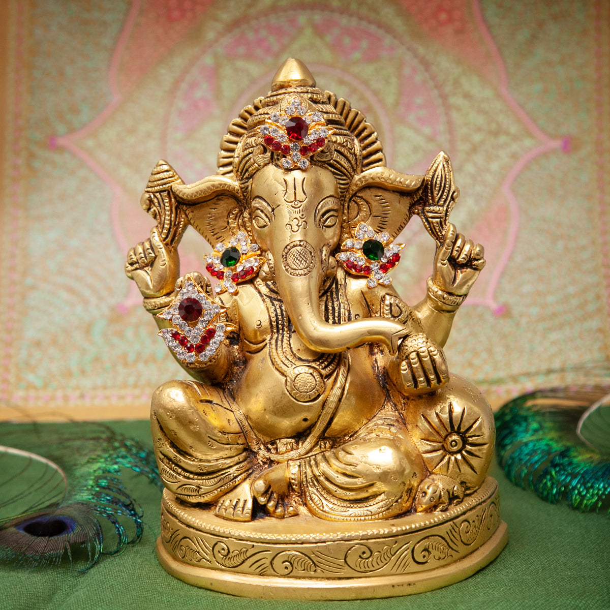 Coppia di orecchini in pietra - Foglia sussurrante / 23x22 mm / Gioielli in pietra per decorazioni divine