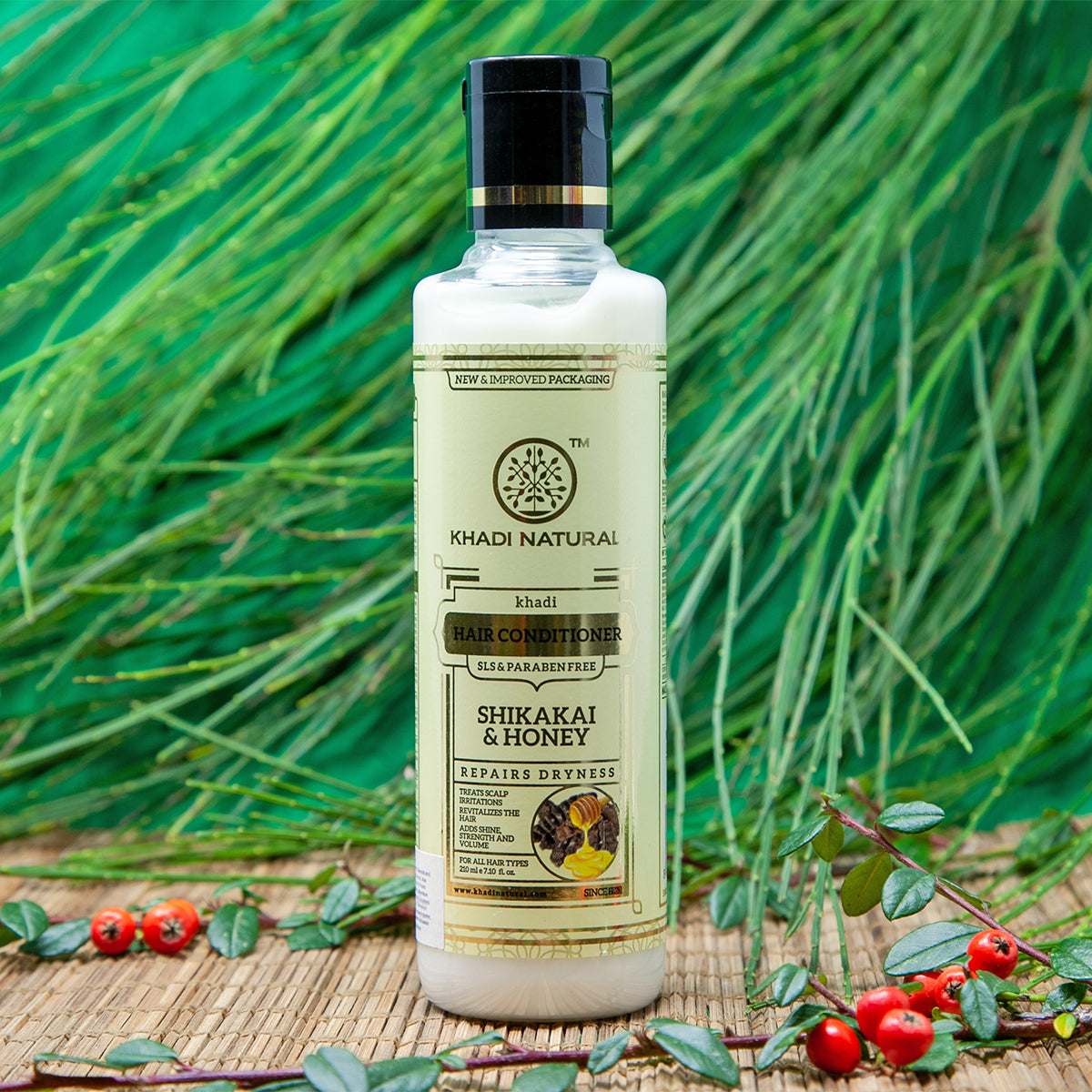 Khadi Herbal Hair Conditioner SHIKAKAI & HONEY