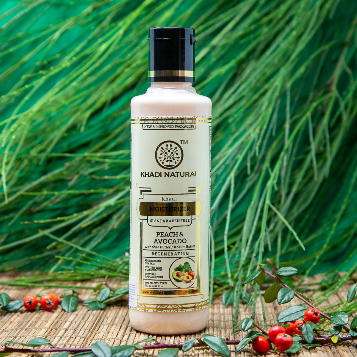 Khadi Herbal Moisturiser PEACH & AVOCADO