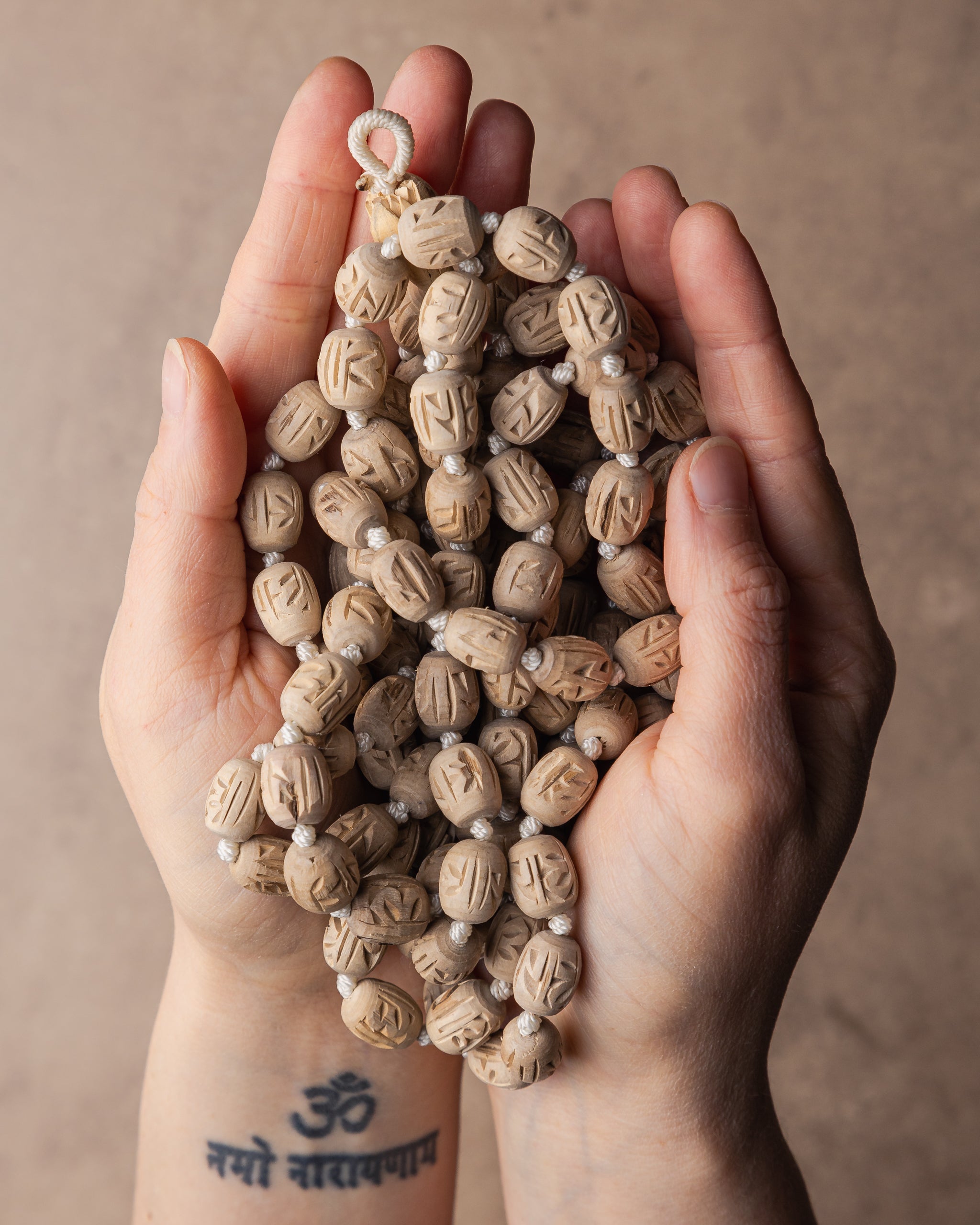 Tulsi mala 'Radha' (rotondo)
