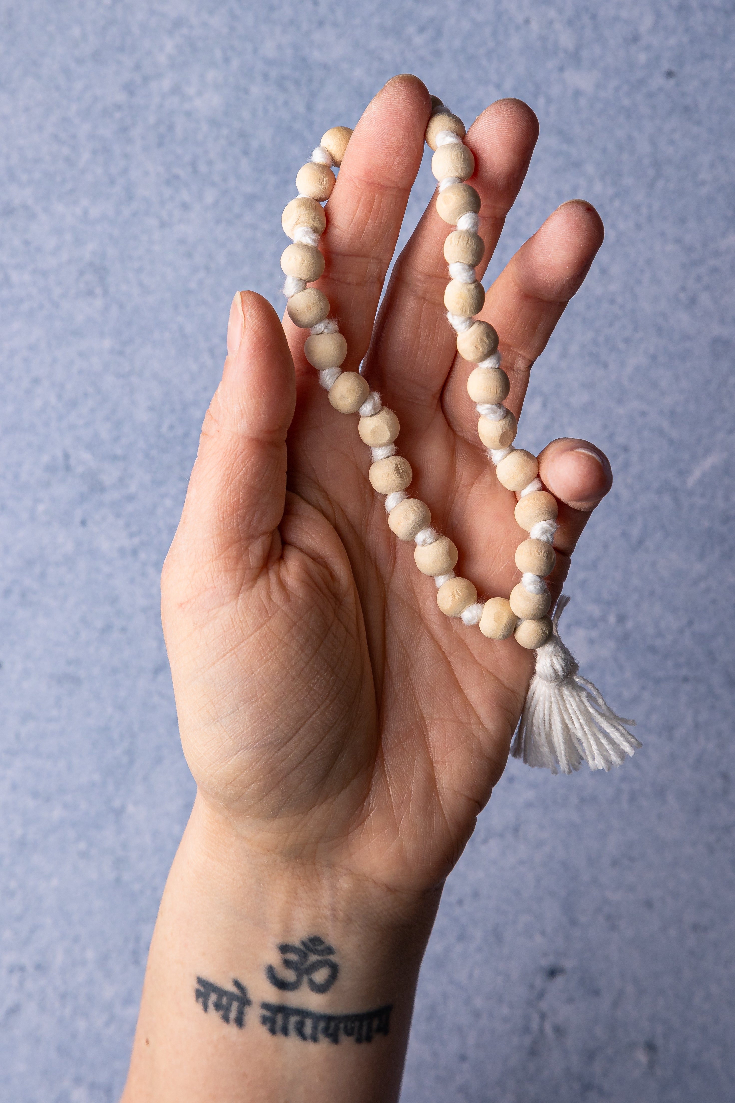 Neem Mala White - 27 beads