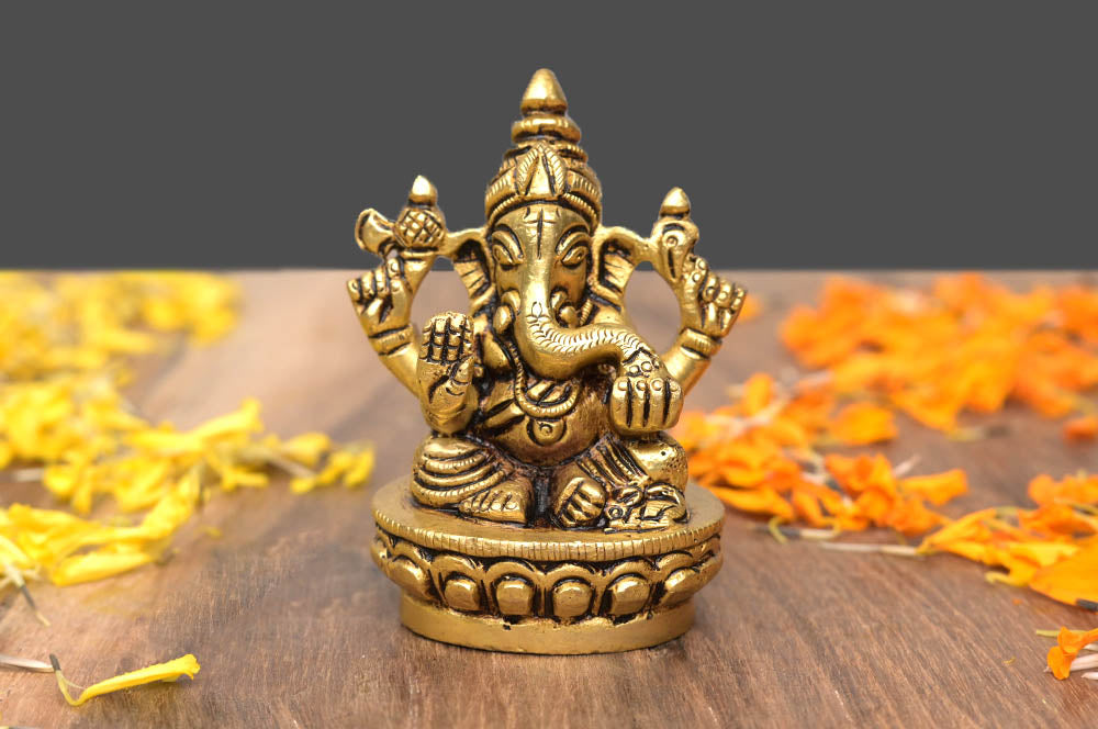 Lord Ganesha, 3 inches, BR