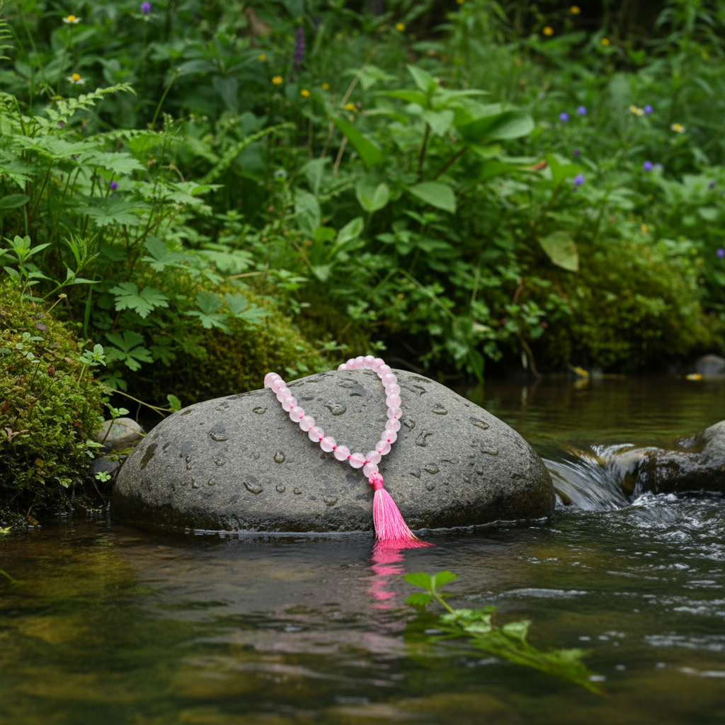 Rose Quartz Mala