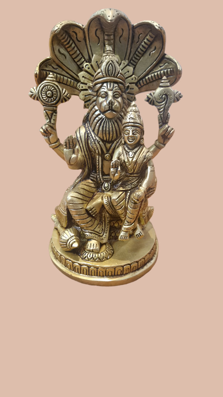 Lakshmi-Narasimha, 8 inch, BR
