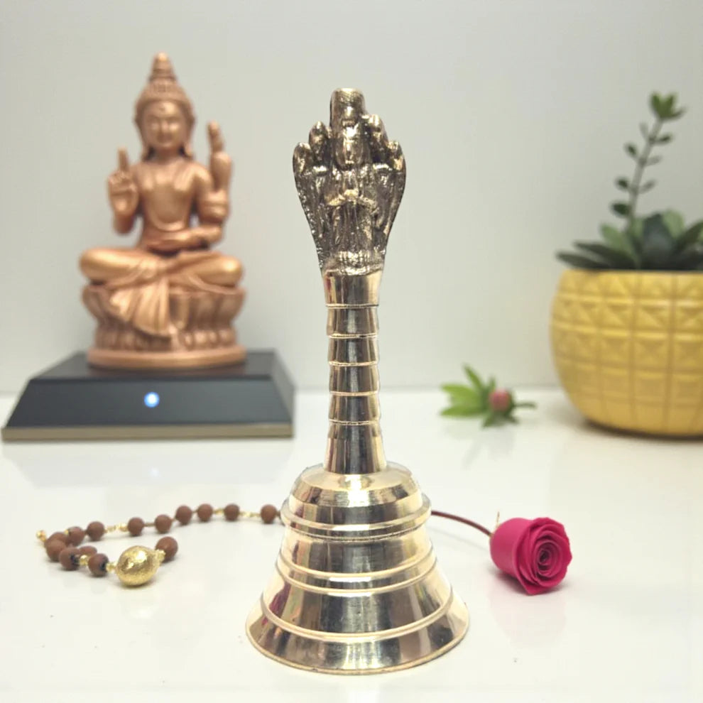 Brass Puja Bell Garuda Ghanti