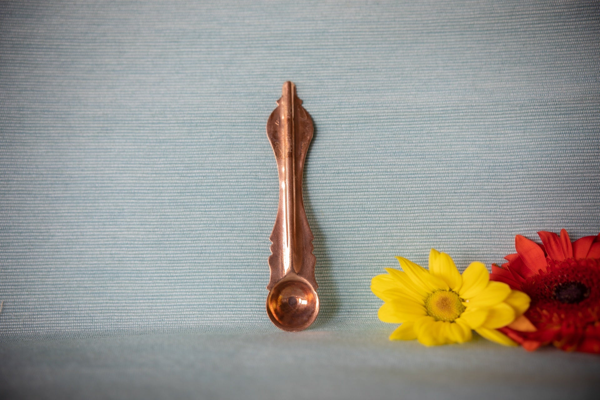 Copper Puja Spoon - Light .3