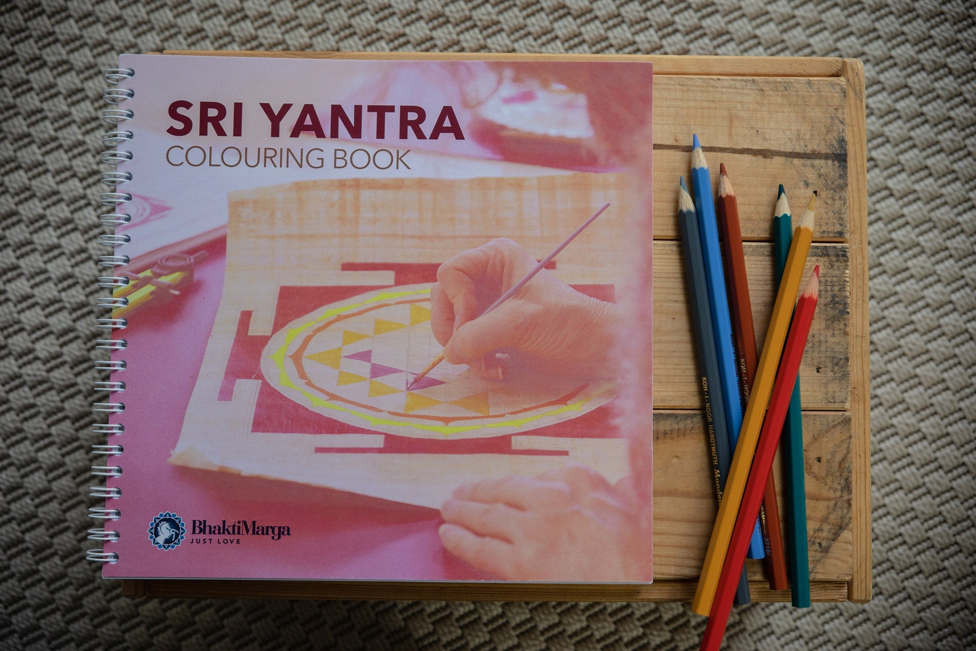 Sri Yantra Colouring Book