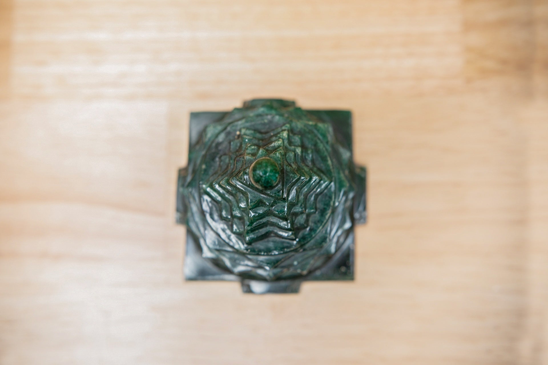 MahaMeru Sri Yantra Jade