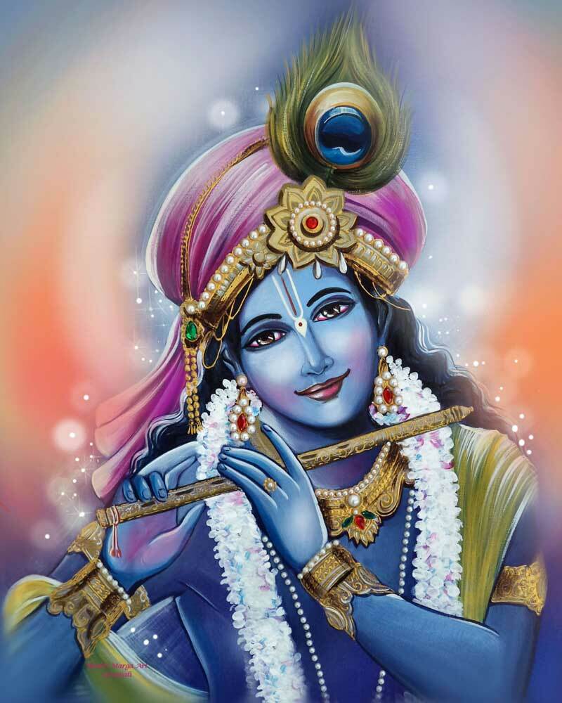 LORD KRISHNA WITH FLUTE