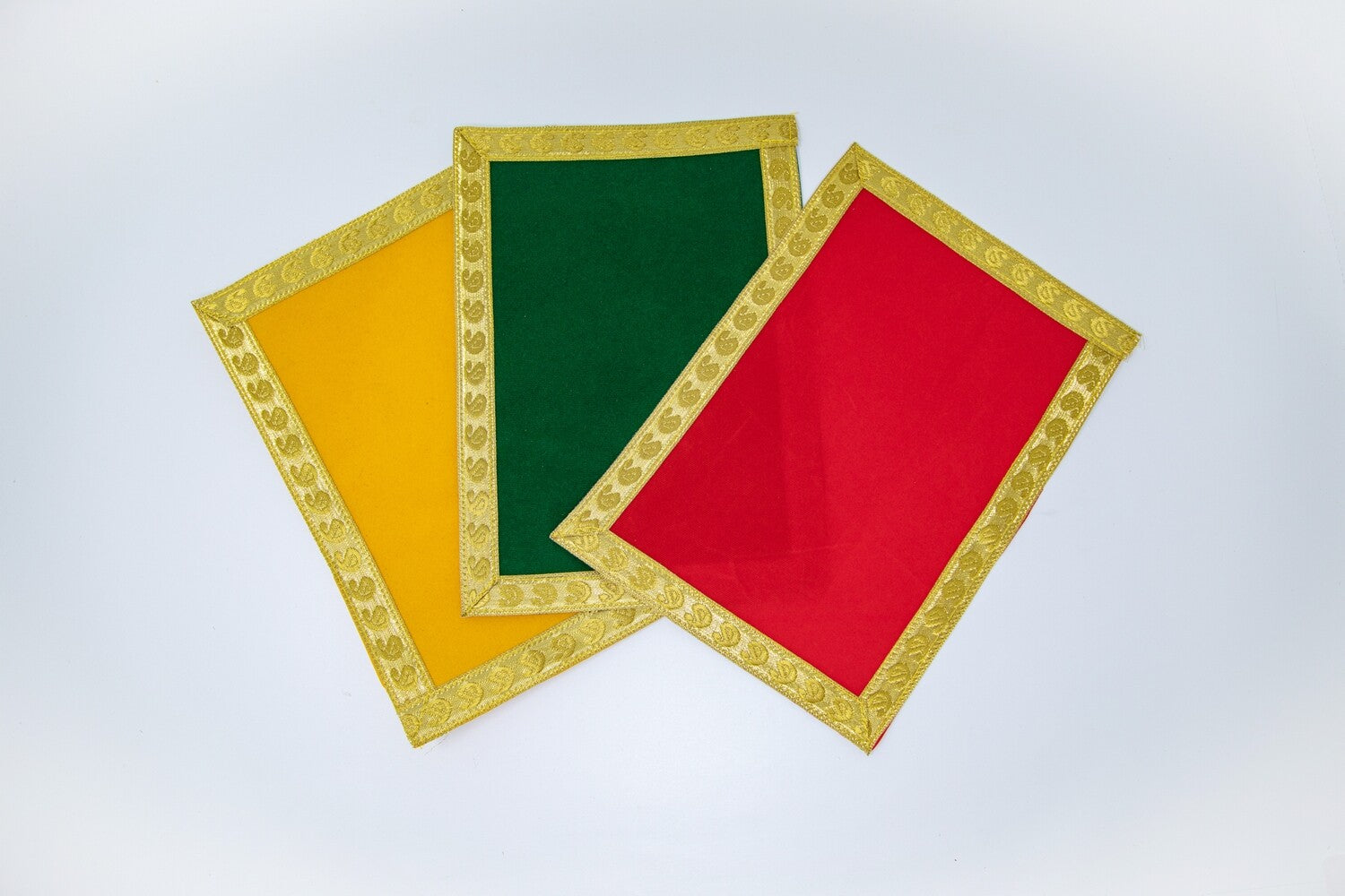 Asan cloth, plain velvet - rectangle