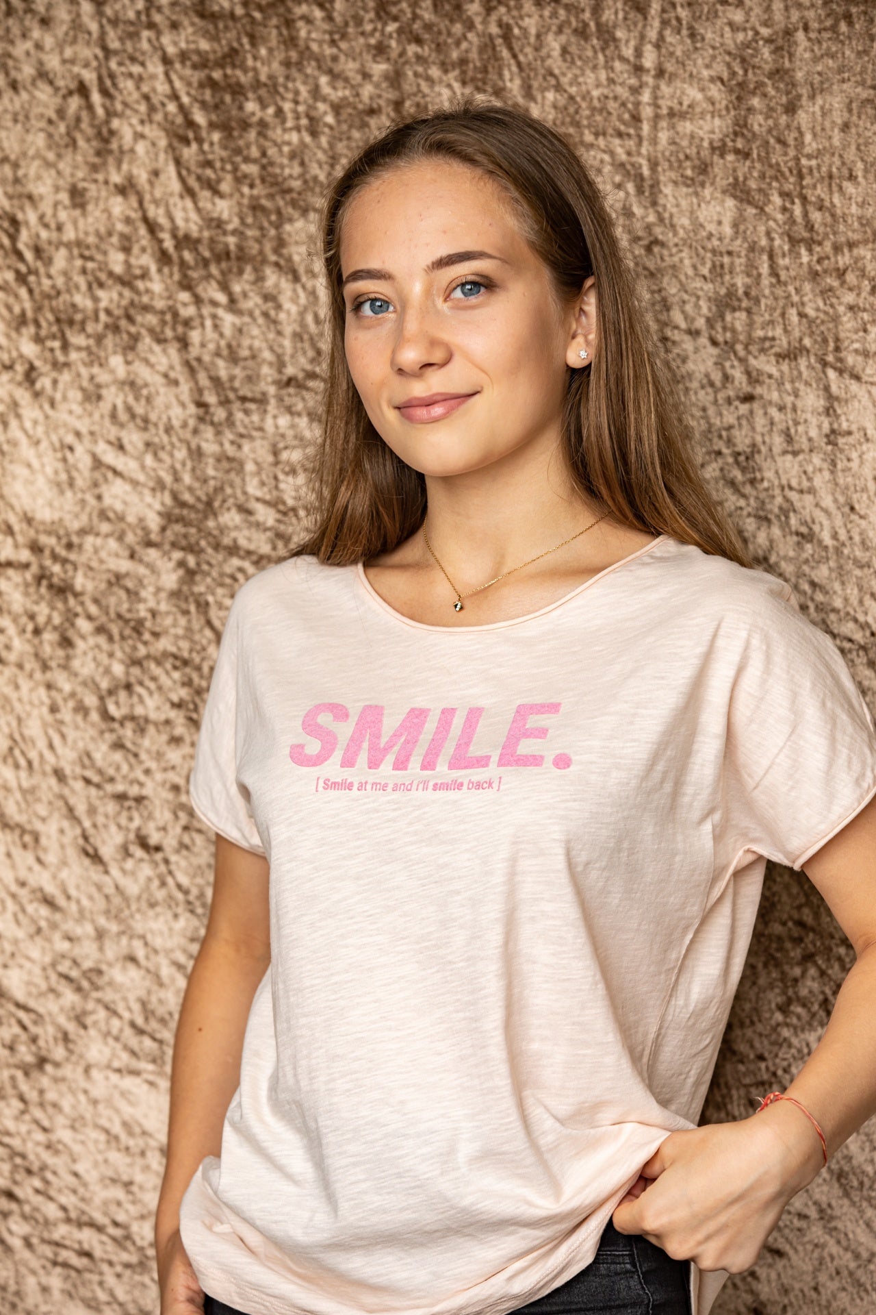 Smile Organic T-shirt, Women
