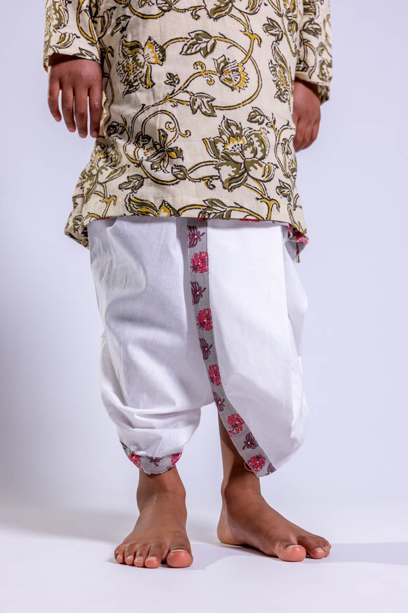 Dhoti Bagal Bandi Set, 28 size