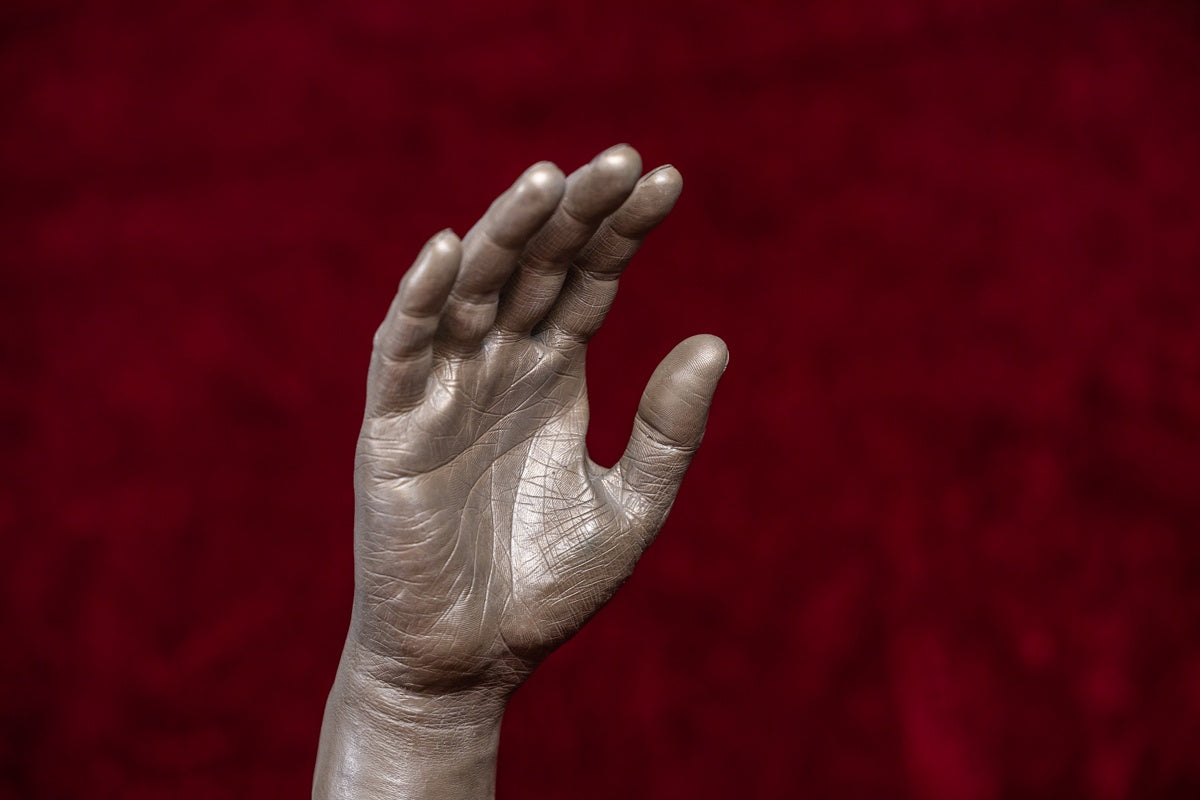 3D hand 'Paramahamsa Vishwananda'